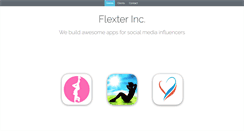 Desktop Screenshot of flexterapp.com